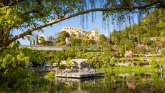 Schloss Trauttmansdorff Garten und Teich