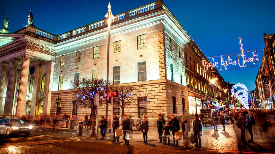 Henry Street at Christmas, Dublin City