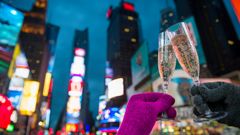 Silvester am Times Square