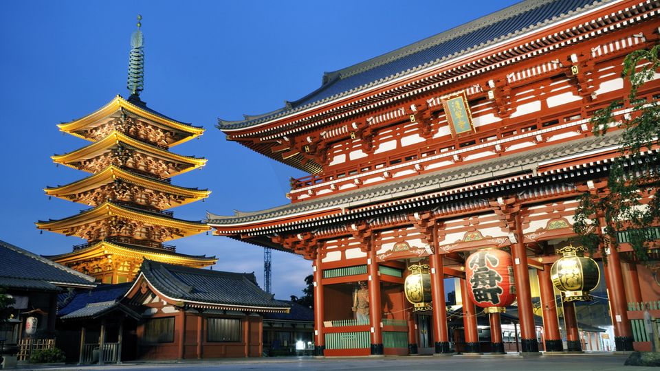 Asakusa Tempel in Tokyo