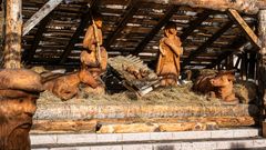 Weihnachtskrippe in Levico