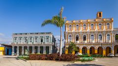 Kolonialhäuser in Sancti Spiritus, Cuba