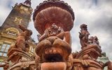 Historischer Springbrunnen in Wuppertal