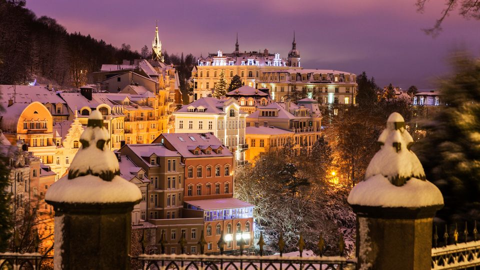 Winter in Karlovy Vary (Karlsbad)