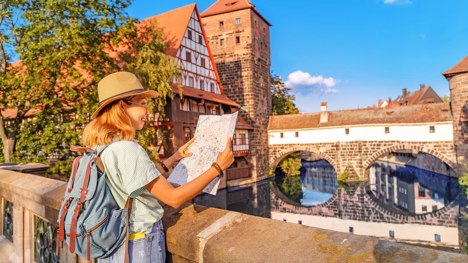 Tourist ist verirrt