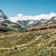 Gornergrat Bahn bei Zermatt