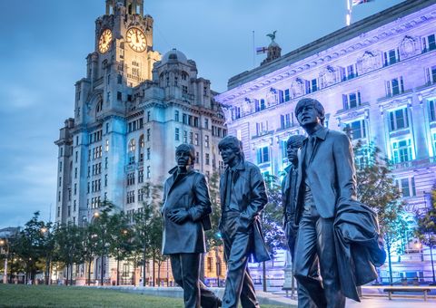 The Beatles vor Three Gracies, Liverpool