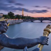 Abendstimmung in Paris