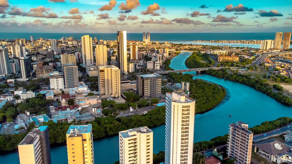 Stadtblick Recife, Pernambuco