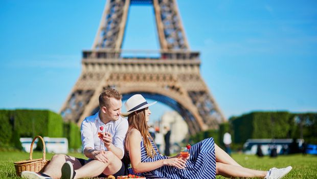 Picknick am Eiffelturm
