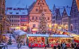 Weihnachtliches Rothenburg