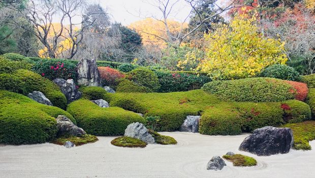 Japanischer Garten in Kamakura