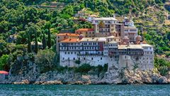 Gregoriou Kloster am Berg Athos