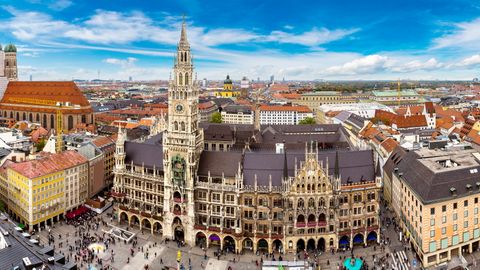 Marienplatz Rathaus München