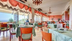 Restaurant des Hotel Santa Lucia Tropea in Italien 