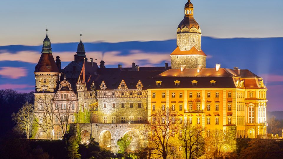 Schloss Fürstenstein  bei Waldenburg copy