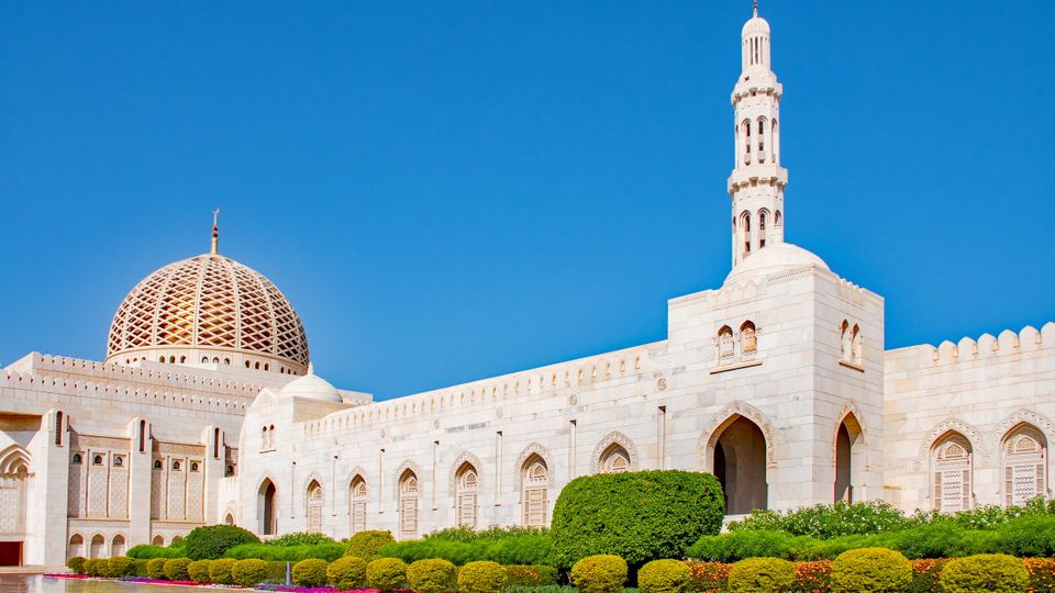 Sultan Qaboos Grand Mosque Maskat
