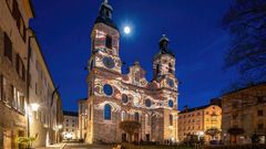 Bergsilvester, 3D-Fassadenmapping
