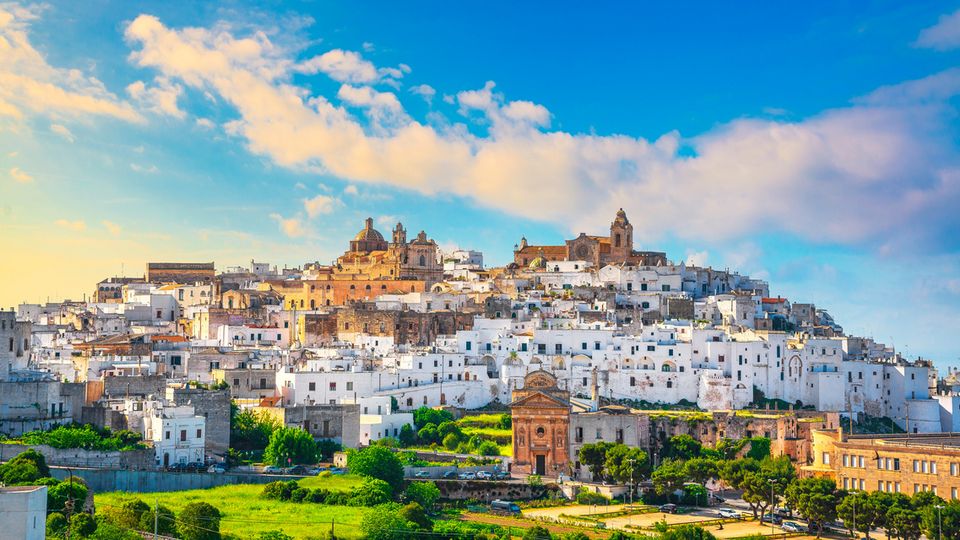Ostuni, die weiße Stadt in Apulien