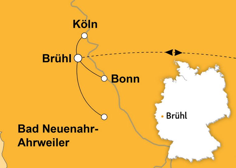 Ihre Reiseroute