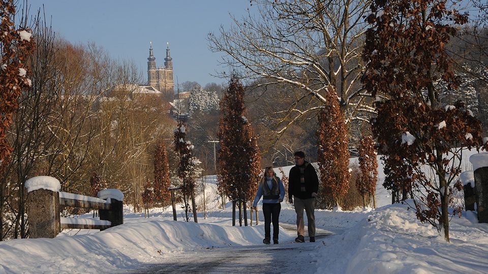 Bad Staffelstein mit Wallfahrtsbasilika