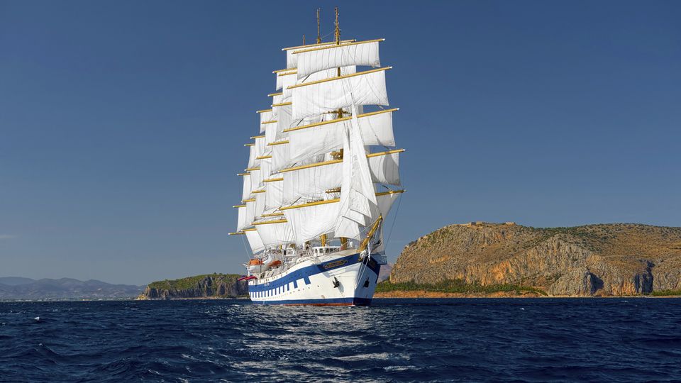 Royal Clipper, auf See bei Lvov