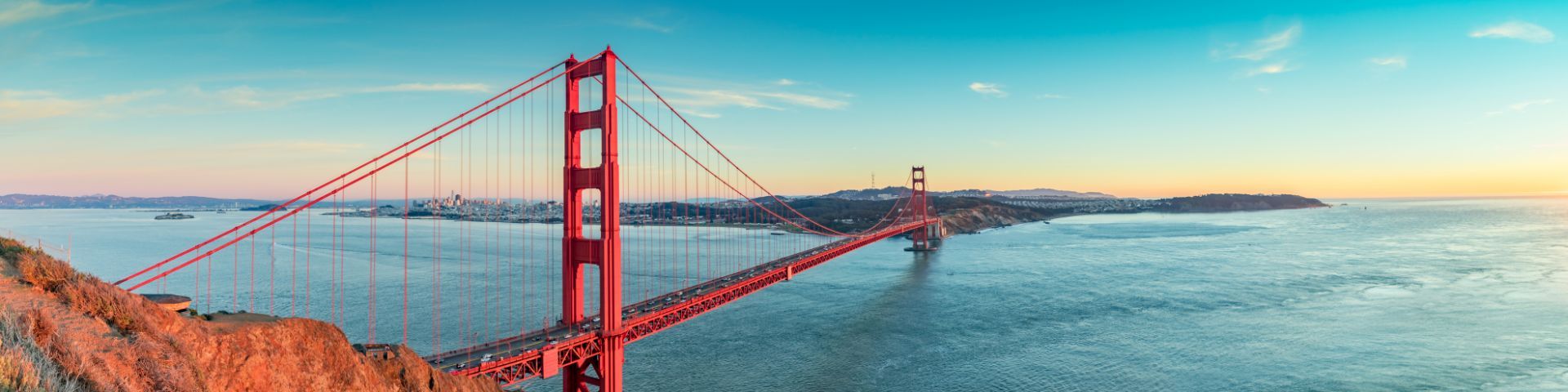 Golden Gate Bridge in San Francisco bei einer Nordamerika Reise mit sz-Reisen