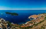 Blick über Riviera mit Dubrovnik