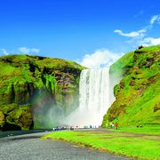 Skogafoss Wasserfall