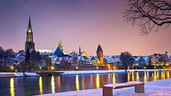 Ulm mit Donau