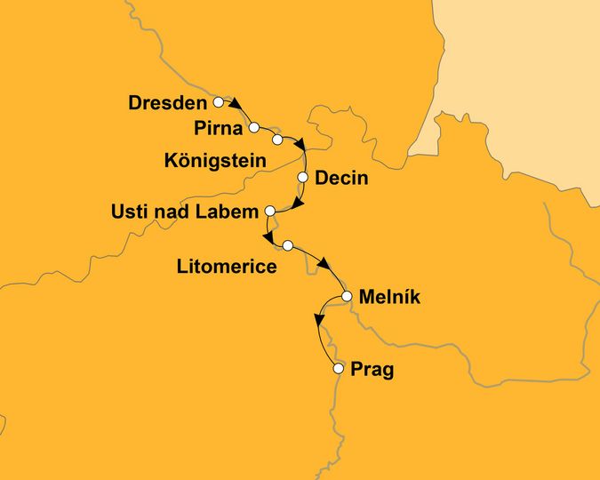 Ihre Reiseroute