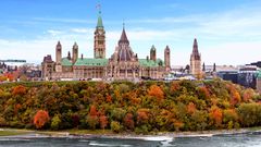 Ottawa Parlamentenhügel