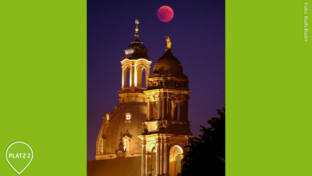 Dresden mit Mond