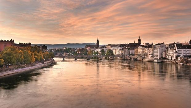 Basel, Blick auf den Rhein