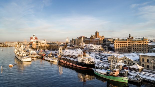 Göteborg im Winter 