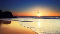 Sonnenuntergang auf Lanzarote