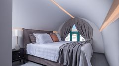 Hotel Santa Irina Luxury Sunny Lofts Schlafzimmer