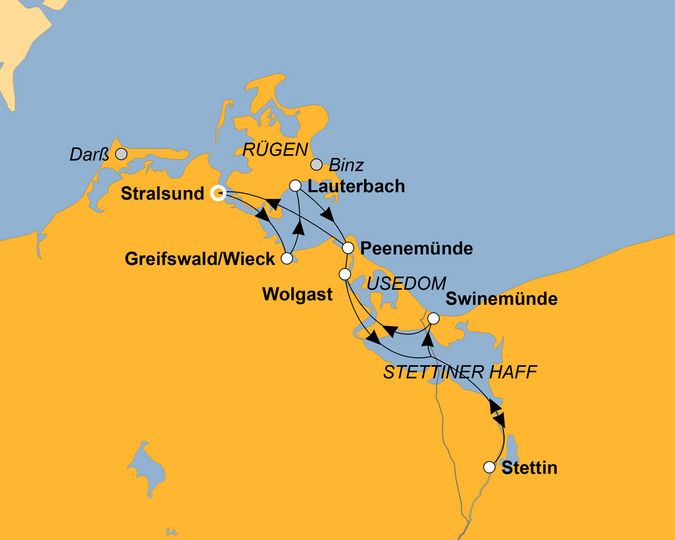 Ihre Reiseroute