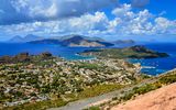 Blick auf die Liparischen Inseln