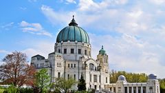 Kirche im Zentralfriedhof in Wien