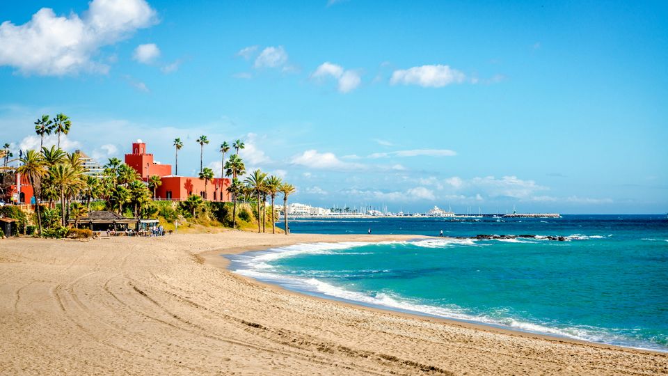 Strand bei Malaga