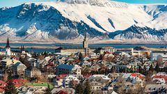 Panorama über Reykjavik