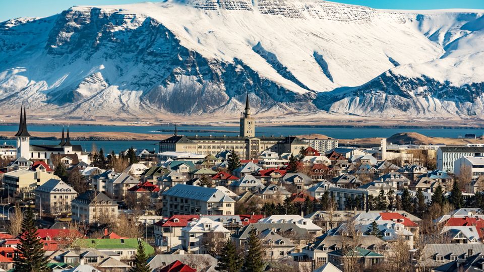 Panorama über Reykjavik