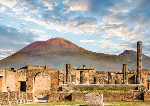 Vesuv und Pompeji
