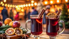 Auf dem Weihnachtsmarkt