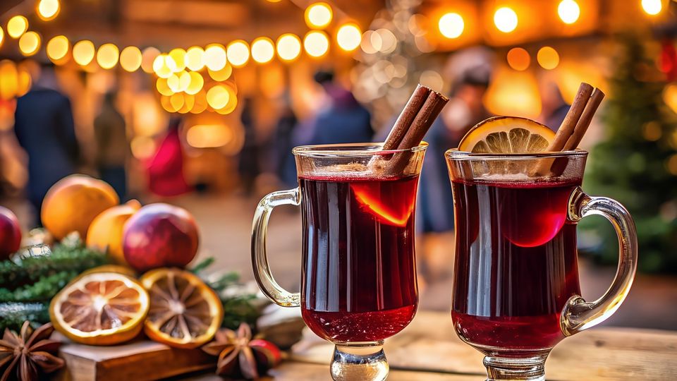 Auf dem Weihnachtsmarkt