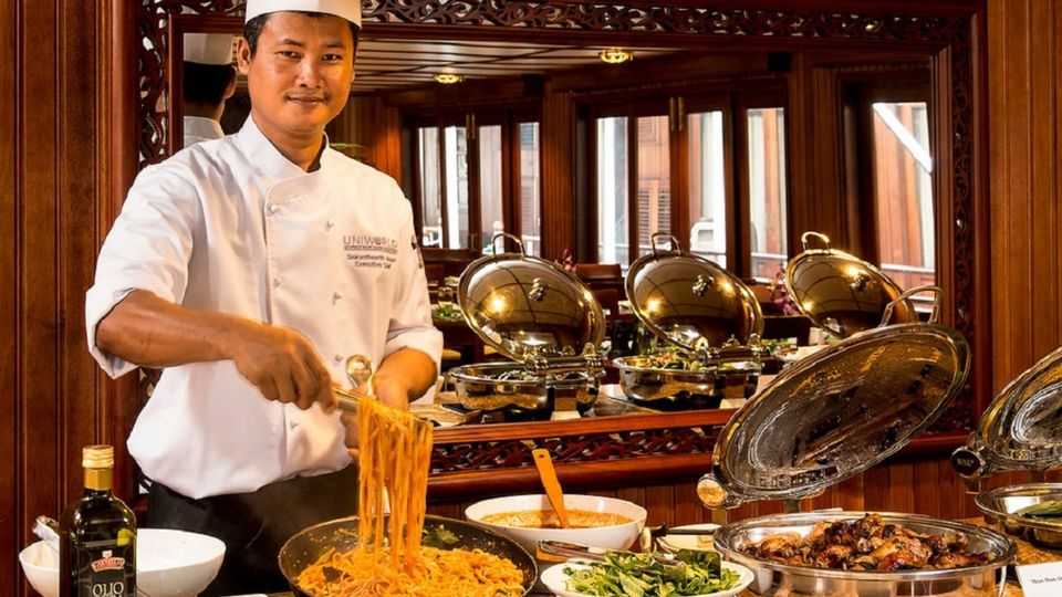 RV Bassac Pandaw, Buffet