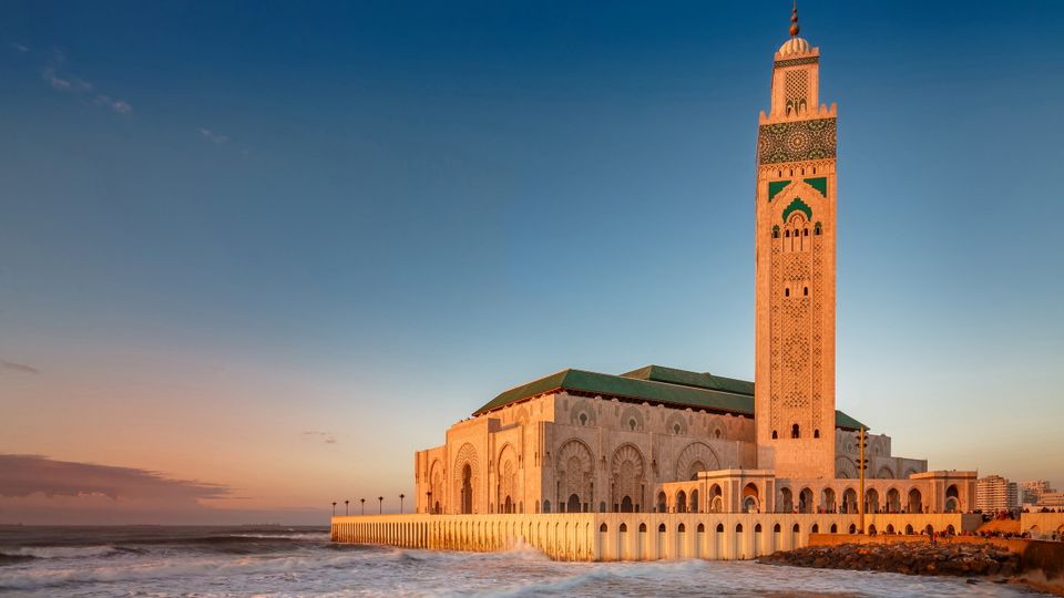 Sonnenuntergang in Casablanca