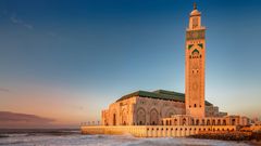 Sonnenuntergang in Casablanca