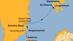 Ihre Reiseroute